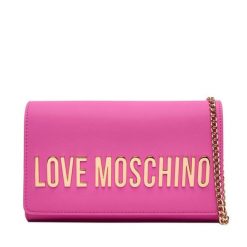 Torebka LOVE MOSCHINO. Czerwone kopertówki Love Moschino, bez wzorów, wizytowe, bez dodatków. Za 699.99 zł.