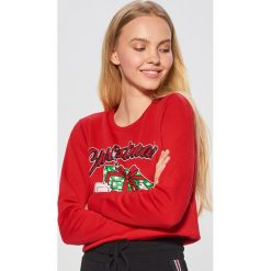 Świąteczna bluza - Czerwony. Bluzy marki DOMYOS. W wyprzedaży za 29.99 zł.