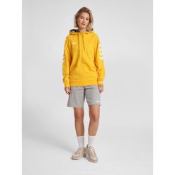 Damska kurtka z kapturem zapinana na zamek Hummel hmlGO cotton. Czerwone kurtki Hummel, xl, bez wzorów, z bawełny, sportowe, z kapturem. Za 241.50 zł.