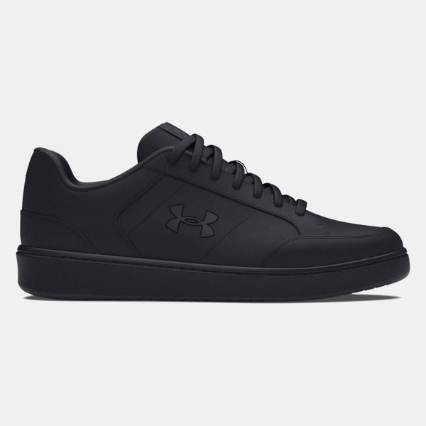 Buty Under Armour Official. Czarne buty treningowe Under Armour, bez wzorów, bez zapięcia, na fitness i siłownię. Za 249.99 zł.
