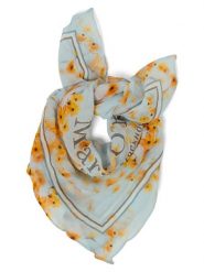Marc O'Polo szalik cupro Kobiety niebieski, ONE SIZE. Niebieskie szaliki i kominy Marc O'Polo, bez wzorów, z tkaniny, eleganckie. Za 139.95 zł.