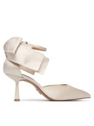 Steve Madden Szpilki Fiorela 11005137 Écru. Szpilki Steve Madden, bez wzorów, z materiału, bez obcasa, na szpilce, bez zapięcia. Za 559.99 zł.