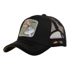 Czapka Z Daszkiem Dla Dorosłych Unisex Looney Tunes. Czarne czapki z daszkiem CapsLab, bez wzorów. Za 206.99 zł.