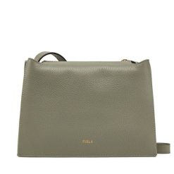 Torebka Furla. Zielone listonoszki Furla, bez wzorów, bez dodatków. Za 1,149.00 zł.