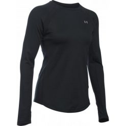 Under Armour Koszulka Sportowa Coldgear Armour Crew Black Black Metallic Silver L. Bielizna termoaktywna damska marki Under Armour. W wyprzedaży za 149.00 zł.