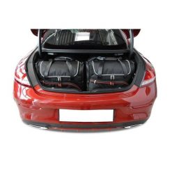 Torby Do Bagażnika Mercedes-Benz C Coupe 2014-2021 4Szt Kjust. Czarne torby podróżne KJUST, bez wzorów. Za 1,184.00 zł.
