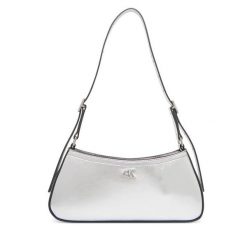 Torebka Calvin Klein. Szare torebki klasyczne Calvin Klein, bez wzorów, klasyczne, bez dodatków. Za 409.99 zł.