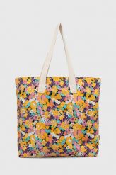 Billabong torba plażowa kolor żółty. Żółte torebki klasyczne Billabong, bez wzorów, na ramię, bez dodatków. Za 219.99 zł.