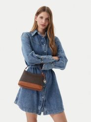 MICHAEL Michael Kors Torebka 32S6G3PC1B Brązowy. Brązowe listonoszki MICHAEL Michael Kors, bez wzorów, ze skóry, bez dodatków. Za 949.99 zł.