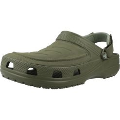 Klapki Crocs Model Yukon Vista Ii Lr Clog M Kolor Zielony. Zielone klapki Crocs, bez wzorów, z gumy, bez obcasa, bez zapięcia. Za 259.99 zł.