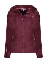 ANAPURNA Kurtka polarowa "Uternel" w kolorze ciemnoczerwonym rozmiar: XL. Czerwone kurtki ANAPURNA, xl, bez wzorów, z polaru, bez kaptura. Za 91.56 zł.