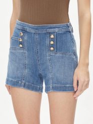 Liu Jo Szorty jeansowe UA4112 D4611 Niebieski Slim Fit. Niebieskie szorty Liu Jo, bez wzorów, z bawełny. Za 349.99 zł.