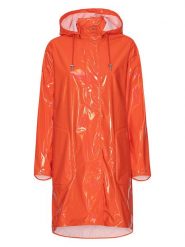Ilse Jacobsen Płaszcz przeciwdeszczowy w kolorze pomarańczowym rozmiar: 42. Pomarańczowe kurtki przeciwdeszczowe Ilse Jacobsen, s, bez wzorów, sportowe, bez kaptura. Za 267.95 zł.