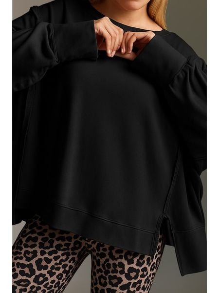 Cotton Candy Bluza w kolorze czarnym rozmiar: M. Czarne bluzy Cotton Candy, m, bez wzorów, bez kaptura. Za 165.71 zł.