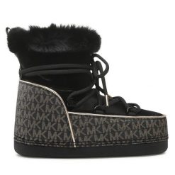 Śniegowce MICHAEL Michael Kors. Czarne śniegowce MICHAEL Michael Kors, bez wzorów, bez zapięcia. Za 2,109.00 zł.