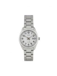 Casio Zegarek LTP-1302PD-7BVEG Srebrny. Szare, analogowe zegarki Casio, srebrne. Za 269.99 zł.