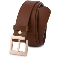 Pasek skórzany BELTIMORE r.95-110 cm D67 brązowy. Brązowe paski bez wzorów. Za 60.49 zł.