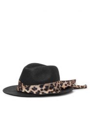 Liu Jo Kapelusz VA6208 T9437 Czarny. Czarne kapelusze Liu Jo, bez wzorów, z syntetyku. Za 259.99 zł.