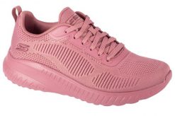 Buty do chodzenia damskie Skechers Memory Foam Bobs Squad Chaos. Czerwone buty treningowe Skechers, bez wzorów, z dzianiny, bez zapięcia, trekkingowe. Za 239.99 zł.