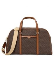 Michael Kors Torba podróżna w kolorze ciemnobrązowym - 48 x 28,5 x 21 cm rozmiar: onesize. Brązowe torby podróżne Michael Kors, bez wzorów, z materiału, przez ramię. Za 956.99 zł.