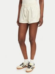 Adidas Szorty sportowe Pearl Jacquard KE3423 Écru Loose Fit. Białe szorty sportowe adidas, bez wzorów, z syntetyku. Za 219.99 zł.