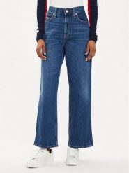 Tommy Jeans Jeansy Betsy DW0DW19251 Niebieski Straight Fit. Niebieskie jeansy Tommy Jeans, bez wzorów, z bawełny. Za 239.99 zł.