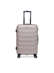 GINO ROSSI Walizka średnia CEO-GIN-M-002-05-GOLD Złoty. Żółte walizki Gino Rossi, średnie. Za 279.99 zł.