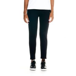 Bluza z kieszeń na co dzień na siłownię. Czarne bluzy LEONE 1947 APPAREL, bez wzorów, z bawełny, sportowe, bez ramiączek, bez kaptura. Za 126.26 zł.