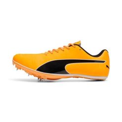 Buty sportowe Puma EvoSpeed Sprint 14.5. Brązowe buty do biegania Puma, bez wzorów, z syntetyku, bez zapięcia, do biegania. Za 383.00 zł.
