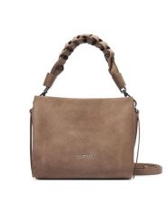Coccinelle Torebka P6P Boheme Suede Bimaterial E1 P6P 58 01 01 Beżowy ciemny. Brązowe torebki klasyczne Coccinelle, bez wzorów, ze skóry, bez dodatków. Za 1,549.00 zł.