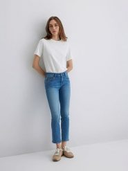 MAVI Dżinsy - Slim fit - w kolorze niebieskim rozmiar: W27/L30. Niebieskie jeansy Mavi, l, bez wzorów, klasyczne. Za 139.95 zł.