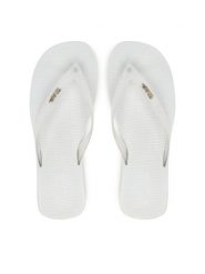 Melissa Japonki Melissa Sun Long Beach II Ad 35781 Biały. Białe japonki Melissa, bez wzorów, z tworzywa sztucznego. Za 129.99 zł.