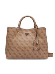 Guess Torebka Meridan II HWSG69 74060 Beżowy. Brązowe torebki klasyczne Guess, z aplikacjami, ze skóry, bez dodatków. Za 674.99 zł.
