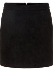 Vero Moda Spódnica "VMDONNA" w kolorze czarnym rozmiar: XS. Czarne spódnice Vero Moda, xs, bez wzorów, ze skóry, mini. Za 66.16 zł.