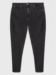 Calvin Klein Jeans Jeansy J20J220586 Czarny Skinny Fit. Czarne jeansy Calvin Klein Jeans, bez wzorów, z bawełny. Za 449.99 zł.