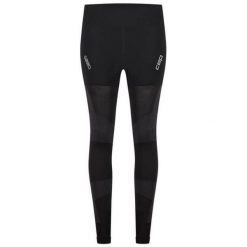 Damskie legginsy do biegania sportowe kompresyjne 3D PRO Run CEP czarne. Czarne legginsy CEP, bez wzorów, z elastanu, biznesowe. Za 754.00 zł.