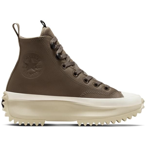 Buty sportowe Converse Run Star Hike. Brązowe buty sportowe lifestyle Converse, bez wzorów, z materiału, bez zapięcia, na fitness i siłownię. Za 590.00 zł.