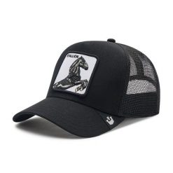 Czapka z daszkiem Goorin Bros. Czarne czapki z daszkiem Goorin Bros, bez wzorów. Za 129.99 zł.