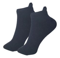 Skarpetki krótkie z wełny merino - 2 szt. Niebieskie skarpetki WOOLONA, bez wzorów, z elastanu. Za 72.00 zł.