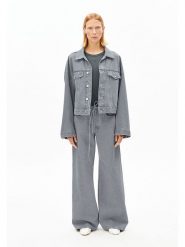 Armedangels Dżinsy ''Astraeaas'' - Comfort fit - w kolorze szarym rozmiar: W25/L30. Szare jeansy ARMEDANGELS, l, z aplikacjami, ze skóry, klasyczne. Za 304.95 zł.