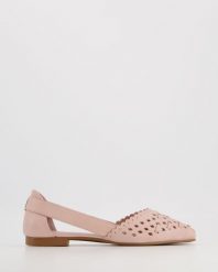 BALERINY Z PLECIONKĄ E230 CAMEO. Baleriny Venezia, bez wzorów, ze skóry, bez obcasa, bez zapięcia. Za 329.00 zł.