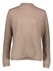 Street One Sweter w kolorze jasnobrązowym rozmiar: 34. Brązowe swetry Street One, bez wzorów, street, bez ramiączek. Za 101.23 zł.