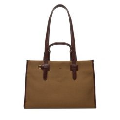 Torebka Weekend Max Mara. Brązowe torebki klasyczne Weekend Max Mara, bez wzorów, klasyczne, bez dodatków. Za 1,549.00 zł.