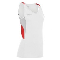 Damski tank top Macron Debby. Białe topy Macron, bez wzorów, bez kołnierzyka, bez ramiączek. Za 160.00 zł.