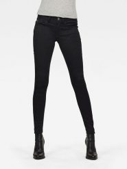 G-Star Dżinsy - Super Skinny fit - w kolorze czarnym rozmiar: W26/L32. Czarne jeansy G-Star, l, z aplikacjami, klasyczne. Za 199.95 zł.