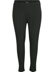 Kaffe Spodnie "Jia" w kolorze czarnym rozmiar: 52. Czarne spodnie materiałowe Kaffe, bez wzorów, z materiału. Za 141.52 zł.