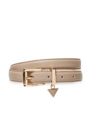 Guess Pasek Damski BW9254 P5325 Beżowy. Brązowe paski Guess, z aplikacjami, ze skóry. Za 239.99 zł.