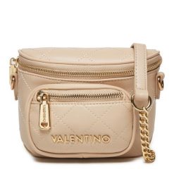Saszetka nerka Valentino. Brązowe nerki i saszetki Valentino, bez wzorów, bez dodatków. Za 339.99 zł.