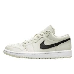 Buty do chodzenia damskie Nike Air Jordan 1 Retro. Czarne buty sportowe lifestyle Jordan, bez wzorów, z materiału, retro, bez zapięcia, Nike Air Jordan. Za 767.00 zł.