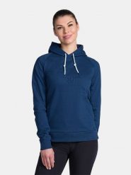 Kilpi Bluza "Sohey" w kolorze granatowym rozmiar: 34. Niebieskie bluzy Kilpi, bez wzorów, z bawełny, bez ramiączek, z kapturem. Za 173.99 zł.